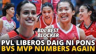 BDL Top Blocker ng PVL! Brooke Van Sickle in Top 10 of 4 Depts! Pons LIBERO MODE ACTIVATED!