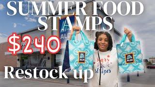 *NEW* $240 summer stamps shop with me 