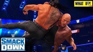 WHAT IF The Rock returns to confront Roman Reigns? | WWE 2K