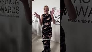 Alexconsani at cfda awards 2024 wearing AREA #edit #fashion #model #supermodel #givenchy #bella