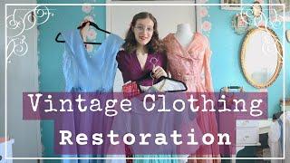 Restoring Genuine 1950's Clothing!