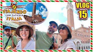 15 Vlogão: Siena, Assis + Chegada em Roma #viajandocomtaticelo