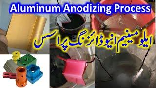 Anodizing Plating Process. Aluminum anodizing process with different die colors.