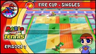 [SuperPhillip Plays] Mario Power Tennis - Episode 7: Gimmick Masters - Fire Cup (Singles)