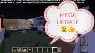 MEGA UPDATE DE LA CASA DE FEDE EN MINECRAFT BEDROCK