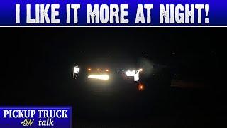 Check Out The TRD Light Bar! 2023 Toyota Sequoia TRD PRO At Night