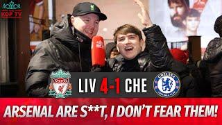 Liverpool 4-1 Chelsea | 'Arsenal Are S**t I Don't Fear Them!' | Fan Cam | @jamesredmondtv
