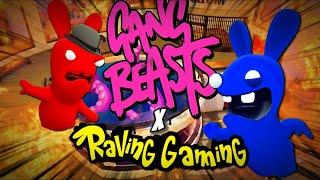 Raving Gaming - Playing gang beast for the first time