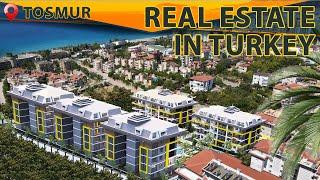 REAL ESTATE IN TURKEY - NEW COMPLEX WITH SEA VIEW