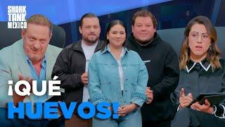 Los tiburones babean con estos sandwiches de huevo | Temporada 9 | Shark Tank México