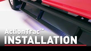 ARIES Powered Running Board Installation: ActionTrac™ on Pickup Truck