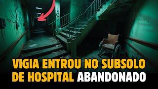 NÃO entre no subsolo | Relato assustador | HISTÓRIA DE TERROR EM HOSPITAL psiquiátrico