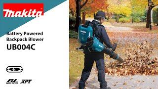 Makita Battery Powered Backpack Blower UB004C