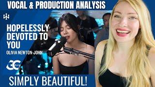 Vocal & Performance Reaction: GIGI DE LANA Gigi Vibes Hopelessly Devoted To You!