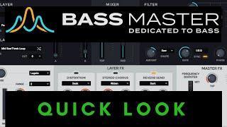Bass Master Synth From Loopmasters Quick Review