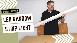 LED Narrow Strip Light Product Overview & Assembly | Warehouse Lighting