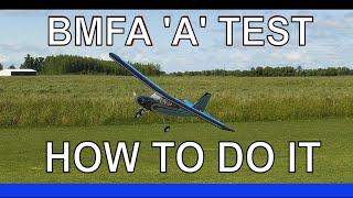 BMFA 'A' Test (Fixed Wing)