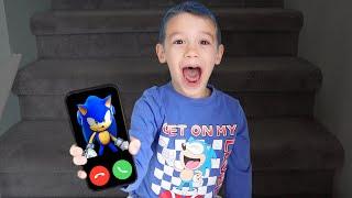 Calling Sonic Prime in Real Life at My PB and J House! Part 4