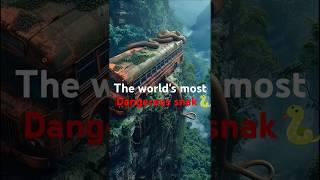 The world's most dangerous snake  #shorts #factinhindi