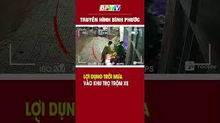 Lợi dụng trời mưa vào khu trọ trộm xe #shorts  | BPTV