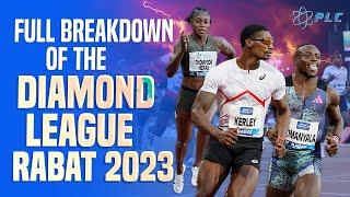 Diamond League 2023 100M | Fred Kerley 9.94 100M Full Breakdown