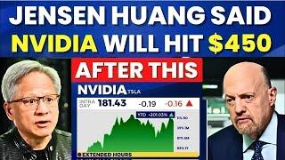 Jensen Huang Said Nvidia Will Hit $410 | NVDA Stock News