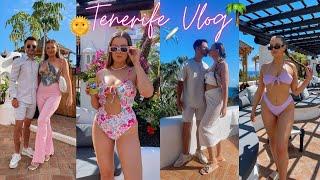 *HOLIDAY VLOG* COME WITH US TO TENERIFE, Costa Adeje Travel Vlog! Tasha Glaysher