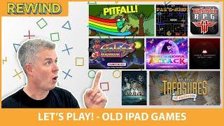 AWS REWIND - Let's Play! - Old iPad Games!