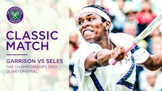 Monica Seles vs Zina Garrison | Wimbledon 1990 Quarter-final | Full Match