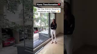 Watch How Interior Designers Starts Amazing Room Transformations! #shorts #interiordesign #viral