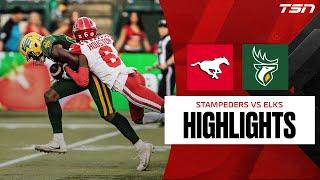 Calgary Stampeders vs. Edmonton Elks | CFL HIGHLIGHTS