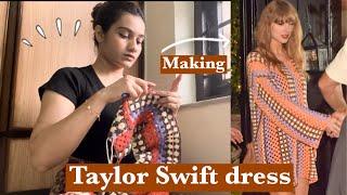 Taylor swift’s dress. Daily vlog. Diy project. Making Pinterest inspired sweets. @khushisvlog5056