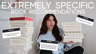 *extremely* specific book recommendations | bookmas day 9