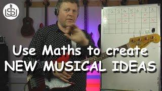 Use Maths to create NEW Musical Ideas- Bass lesson by Scott Whitley