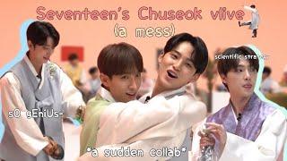 Seventeen's Chuseok vlive (a peaceful mess)