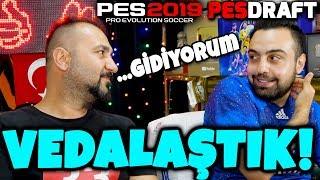 GÜLE GÜLE PES 2019! ÜMİDİ ŞOK OLDU! | PES 2019 PESDRAFT