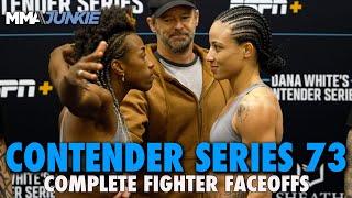 Dana White's Contender Series 73 Full Fight Card Faceoffs from Las Vegas