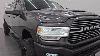 2023 Ram Ram 3500 Laramie Granite Crystal Metallic Clearcoat Used. walk around for sale in Fond Du L