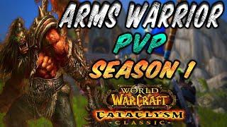 Cataclysm Arms Warrior pvp battleground season 1  l Arms War in Cata PvP | Classic WoW