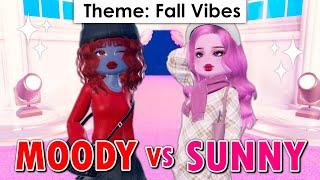 Sunny VS Moody In DRESS TO IMPRESS !!