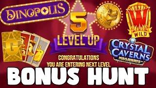 WE HIT THE MAX LEVEL!! - €2000 BONUS HUNT WITH 16 SLOTS INCLUDING LE PHARAOH AND DINOPOLIS