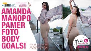 Amanda Manopo Pamer Foto Seksi Kenakan Dress Ketat Berwarna Kulit