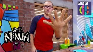 Make a giant fake hand | Art Ninja | CBBC