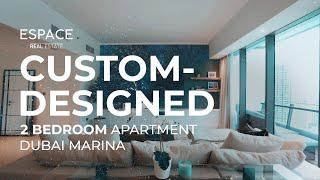 Custom-Designed 2 Bedroom Apartment - Dubai Marina