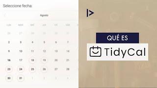 Qué es TidyCal