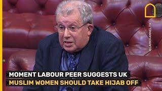 Peer shockingly suggests young UK Muslim hijabis remove hijab to show solidarity with Iran's women