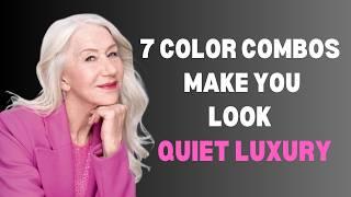 Must Have Colors Combos to Wear in 2025!  Fashion Tips for Women Over 50+