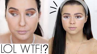 I TRIED FOLLOWING A JACLYN HILL MAKEUP TUTORIAL... Allisa Rose