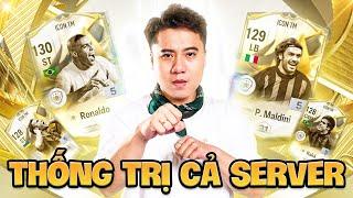 Vodka Quang | Bắn tùm lum với ACC TOP 1 giá FCO với dàn ICON TM +5 cực khét Ronaldo, Sheva, Maldini