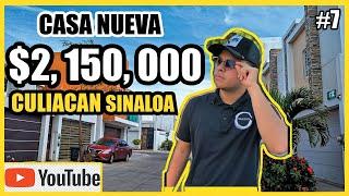 CASA NUEVA en CULIACAN DE $2 MILLONES de PESOS
